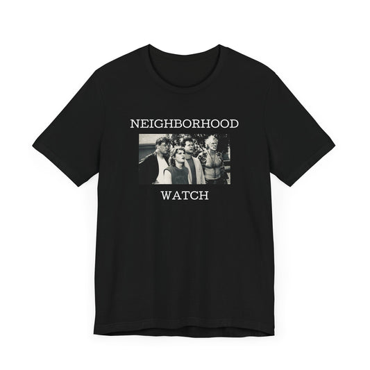 The Burbs Neighborhood Watch Meme Tee – Classic Comedy-Horror Tribute