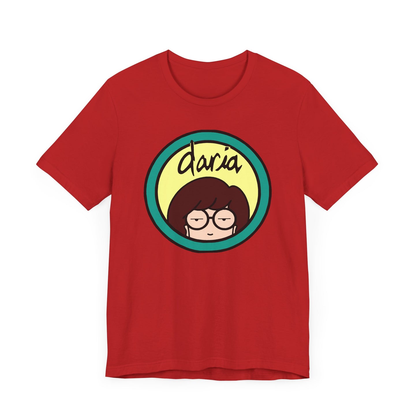 Daria Short Sleeve Tee Shirt - Celebrate the 90s Queen of Sarcasm