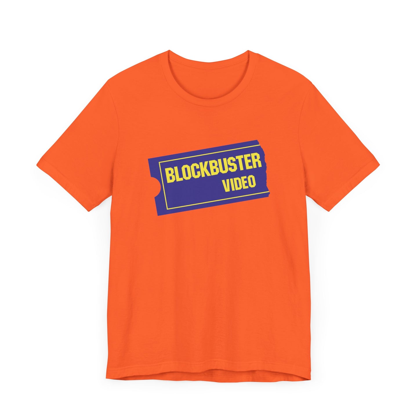 Blockbuster Video Short Sleeve Tee Shirt - A Nostalgic Tribute to Movie Night