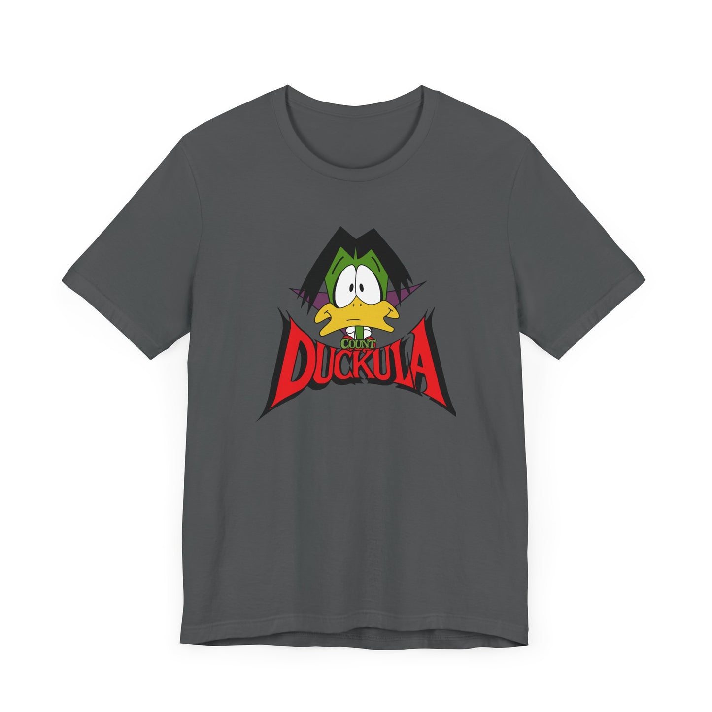 Count Duckula Short Sleeve Tee Shirt - A Nostalgic Nod to Everyone’s Favorite Vampire Duck