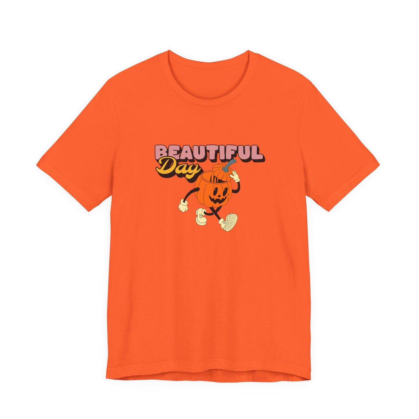 Beautiful Day Halloween Pumpkin T-Shirt
