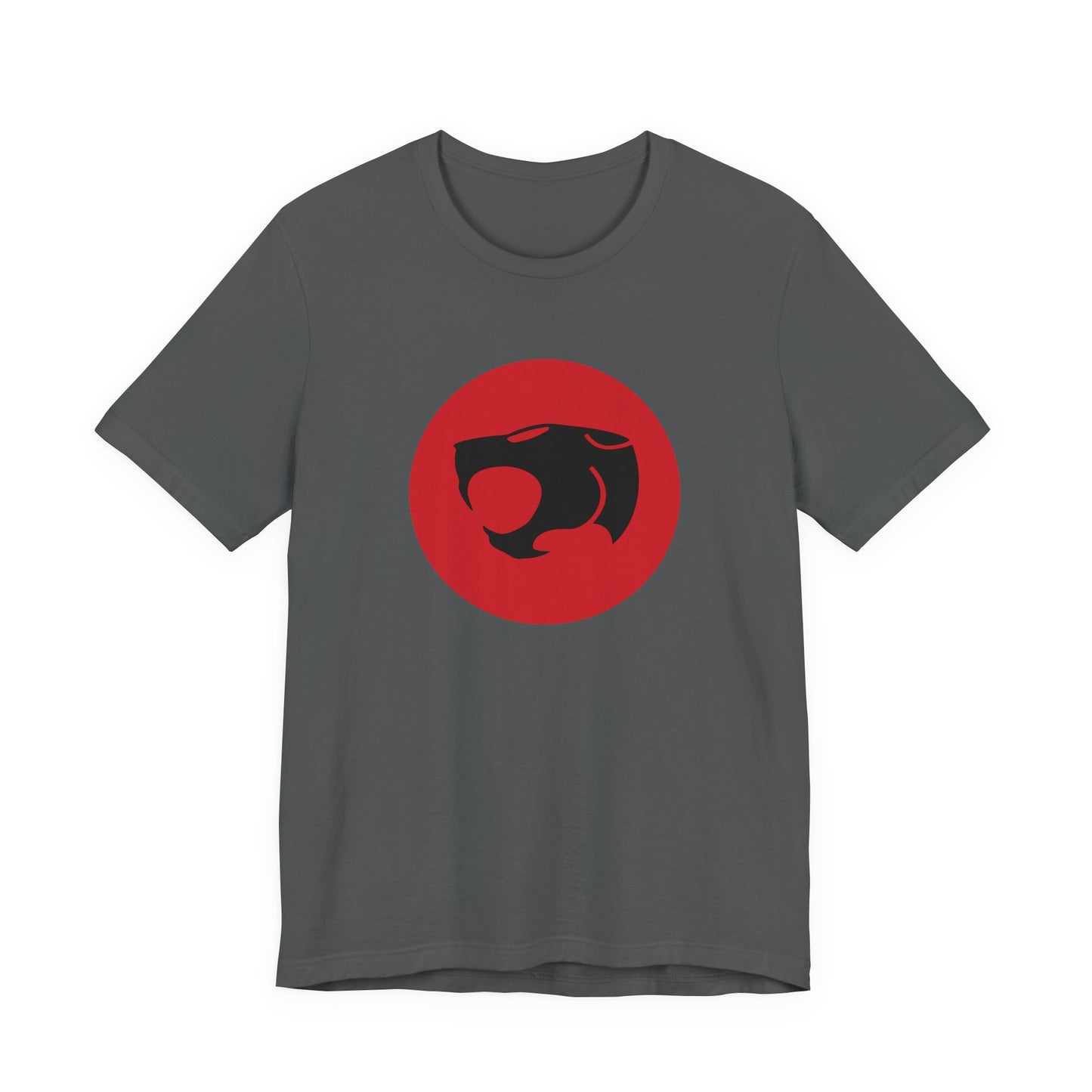 Retro 80's Cat Hero Logo T-Shirt