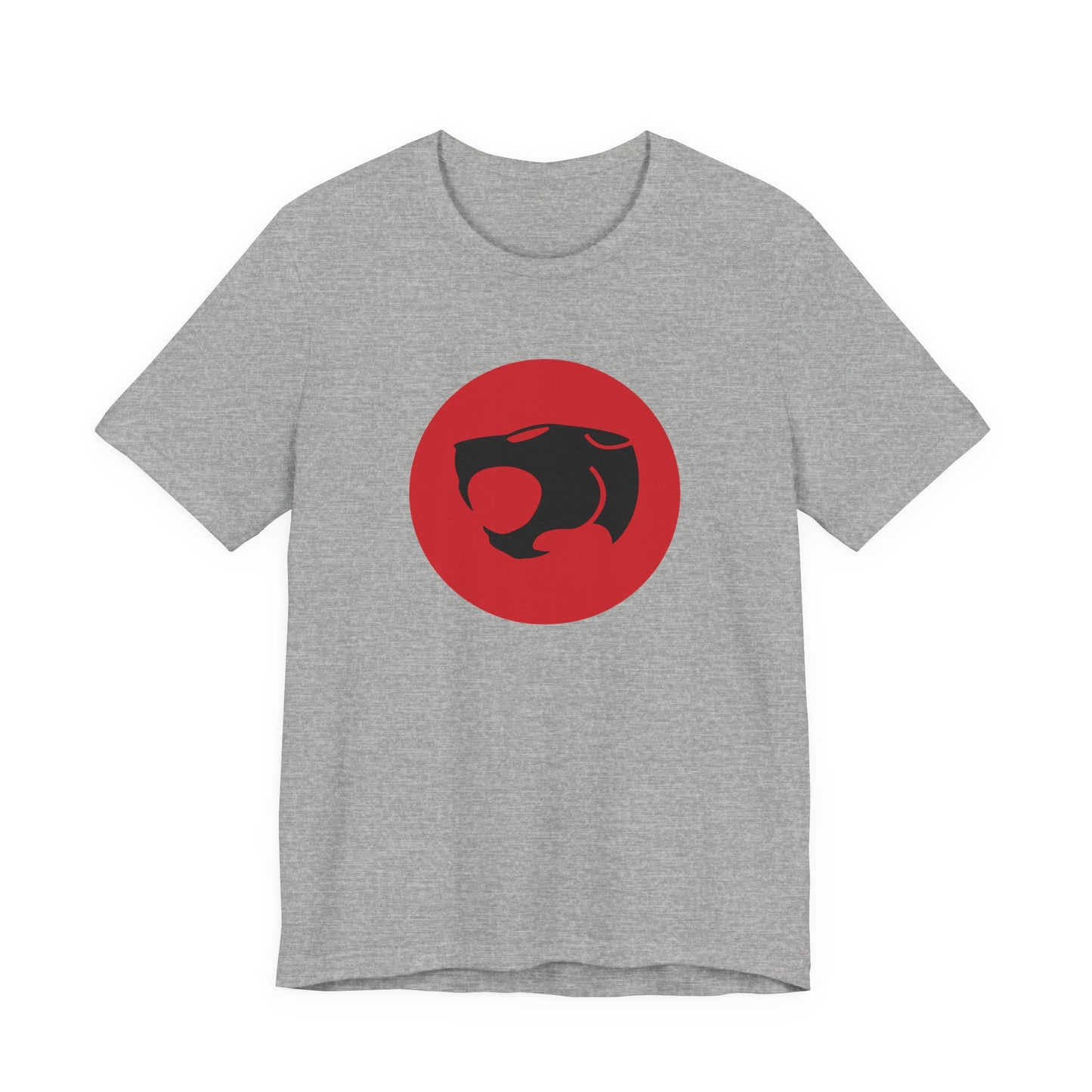 Retro 80's Cat Hero Logo T-Shirt