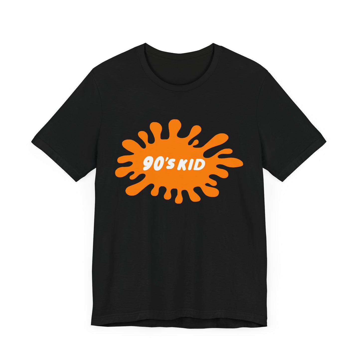 90’s Kid Short Sleeve T-Shirt - Nickelodeon-Inspired Retro Fun