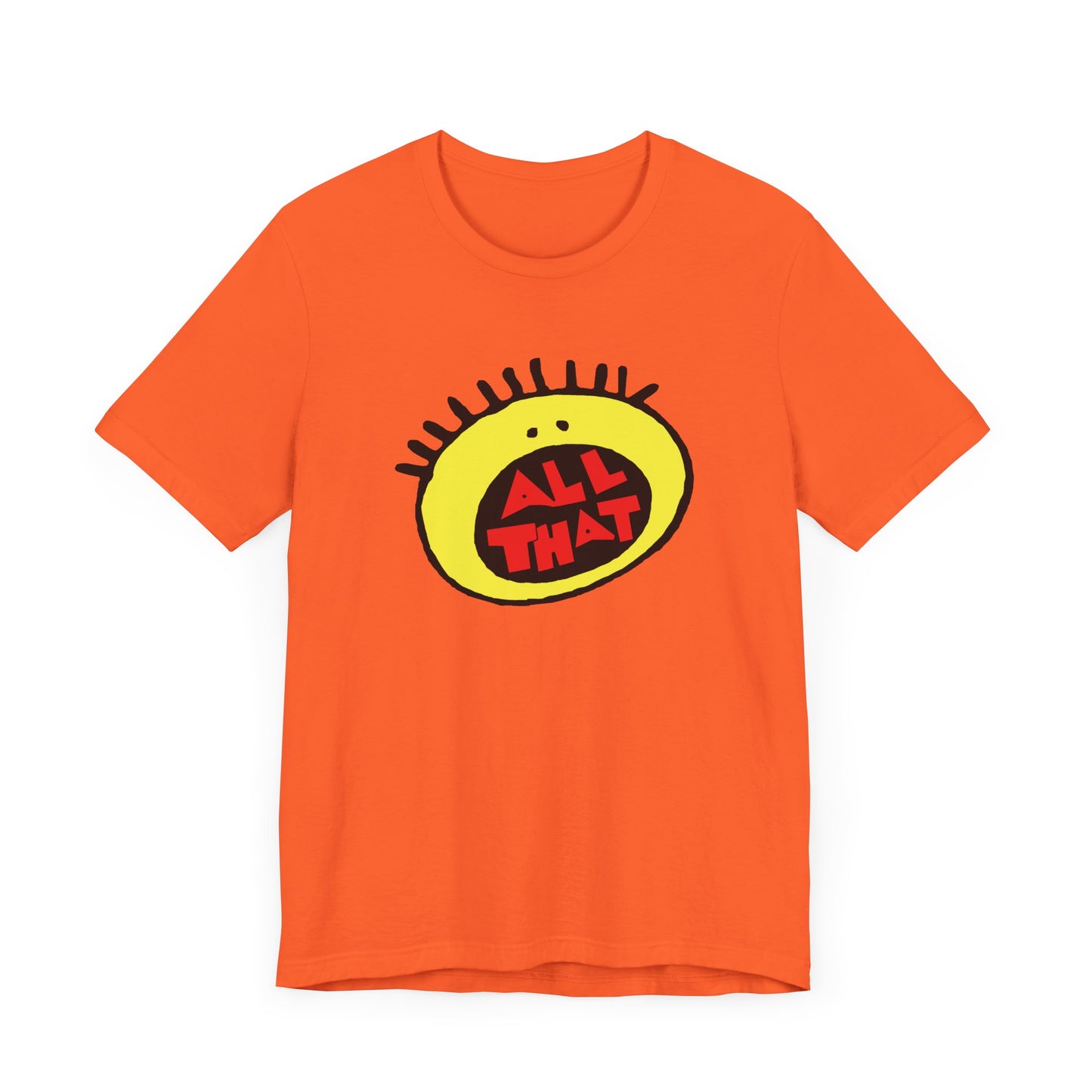 All That Short Sleeve Tee Shirt - A Nostalgic Tribute to 90s Nickelodeon