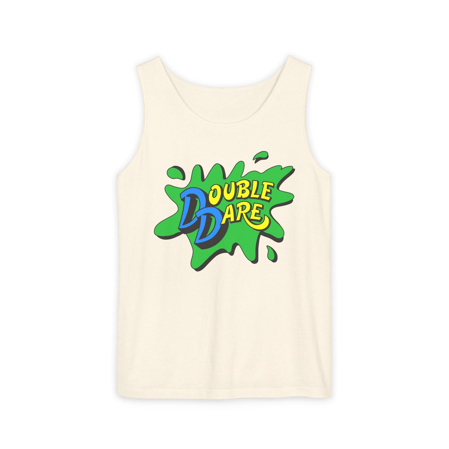 80s 90s Physical Challenge Slime Game Show Logo Tank Top