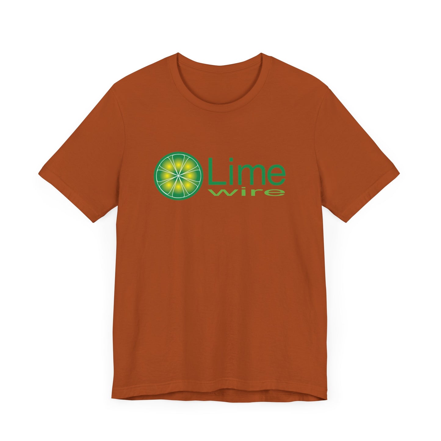 LimeWire Short Sleeve T-Shirt - Nostalgic Tribute to Early File Sharing