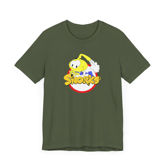 Snorks Short Sleeve Tee Shirt - A Nostalgic Dive into 80s Cartoons