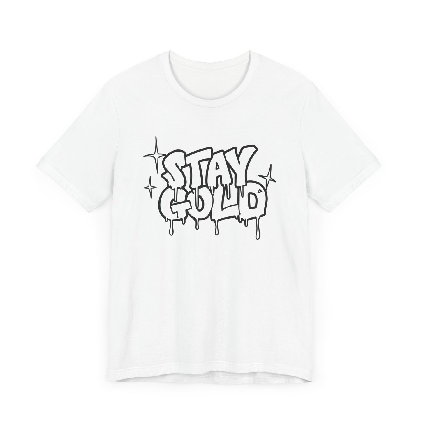 Stay Gold Short Sleeve Tee Shirt - A Classic Literary Tribute