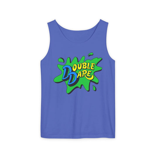 80s 90s Physical Challenge Slime Game Show Logo Tank Top