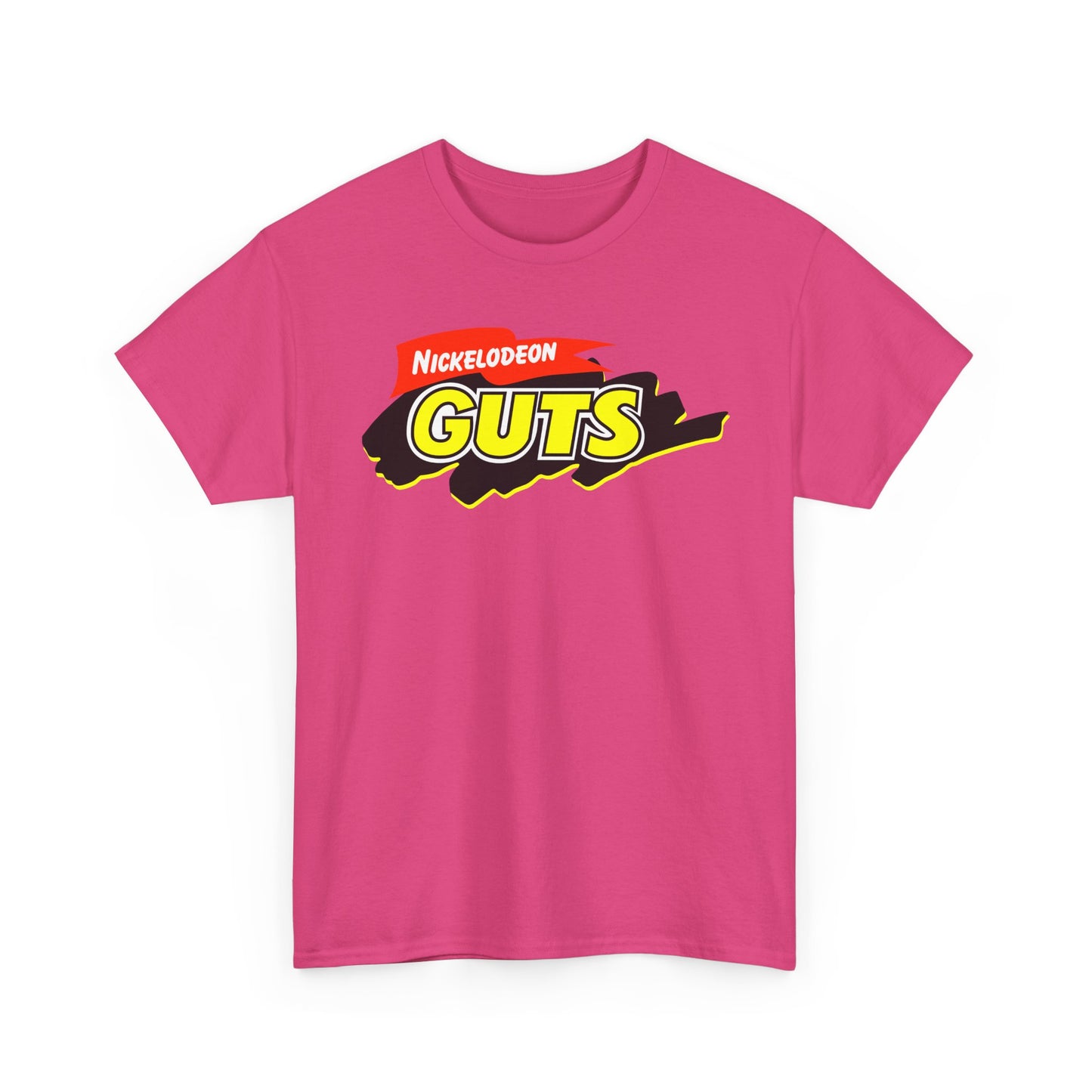 Nickelodeon GUTS Short Sleeve Tee Shirt - A Must-Have for 90s Kids