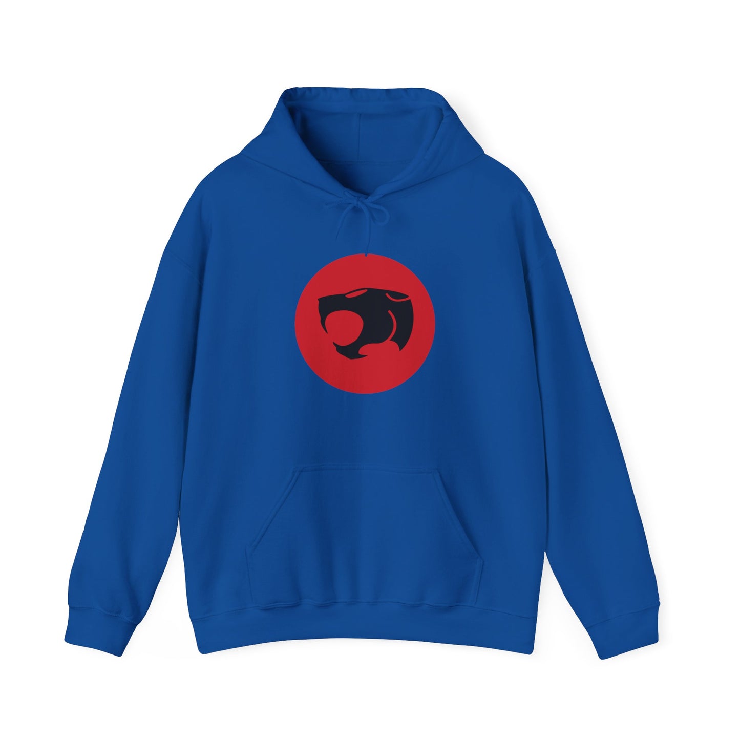 Retro 80's Cat Hero Logo Hoodie Sweatshirt