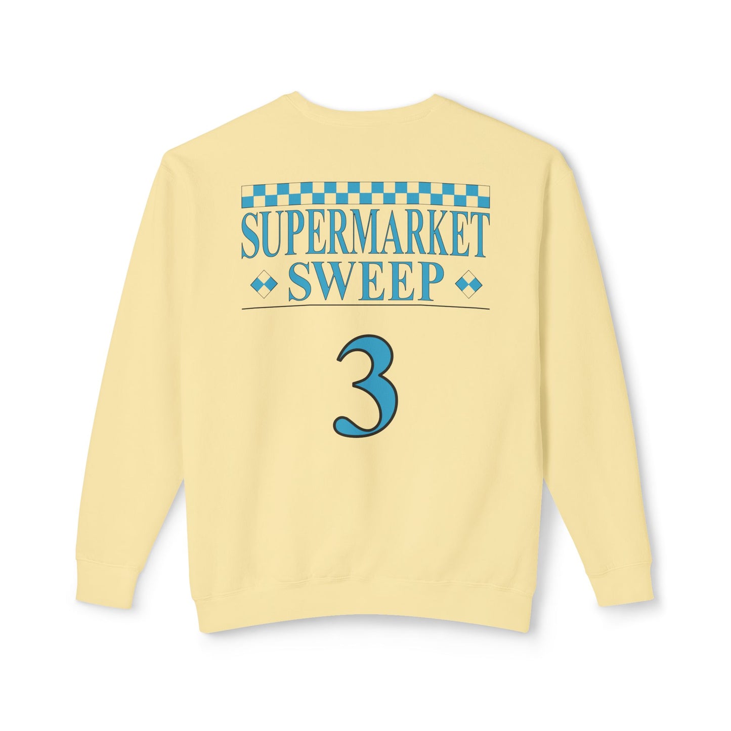 Supermarket Sweep Team 3 Yellow Sweatshirt