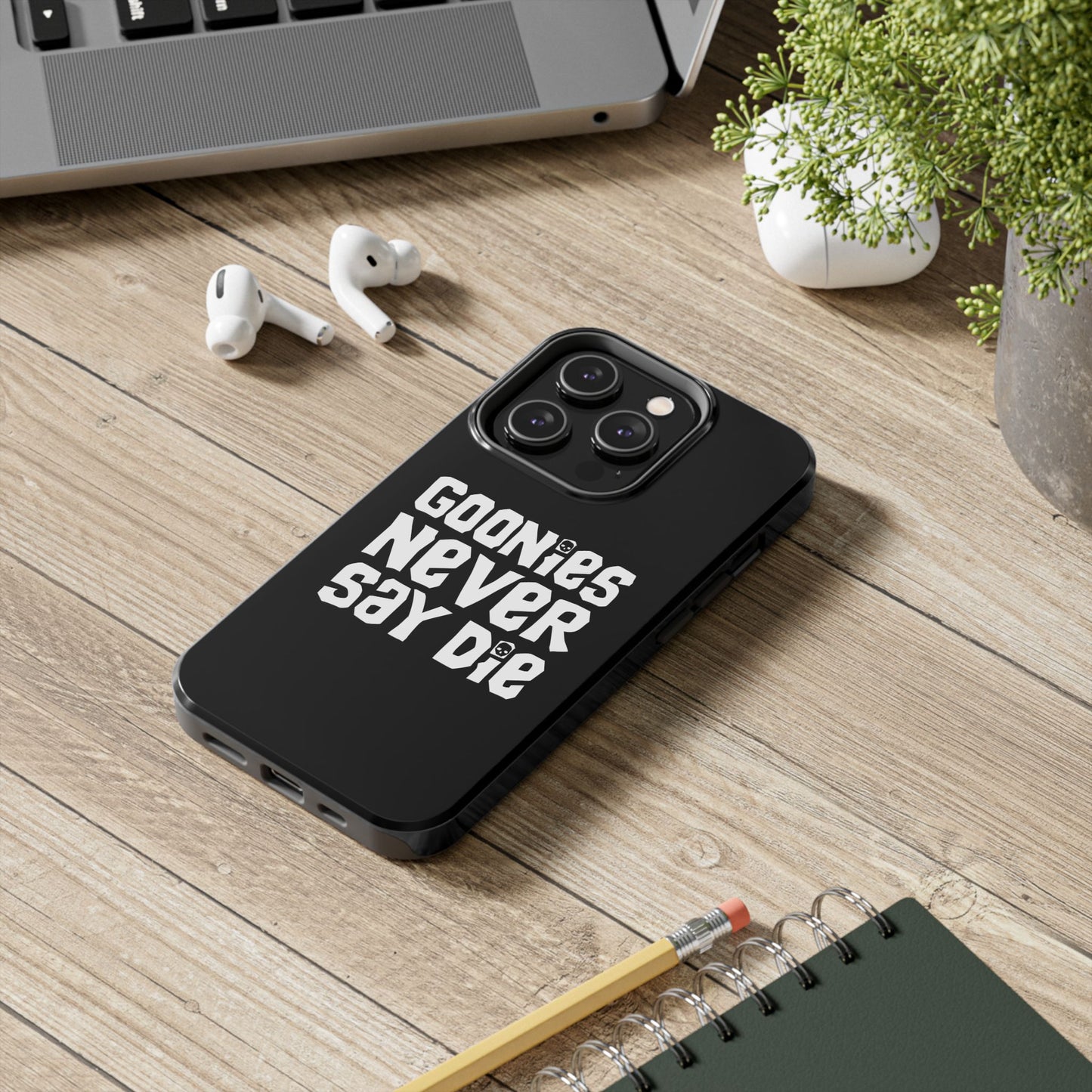 Goonies Never Say Die Tough Phone Case – 80s Nostalgia and Adventure Tribute