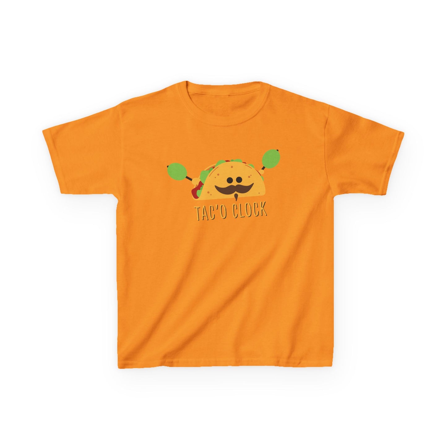 Kids Taco Clock T-Shirt