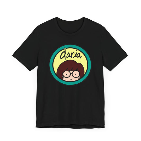 Daria Short Sleeve Tee Shirt - Celebrate the 90s Queen of Sarcasm