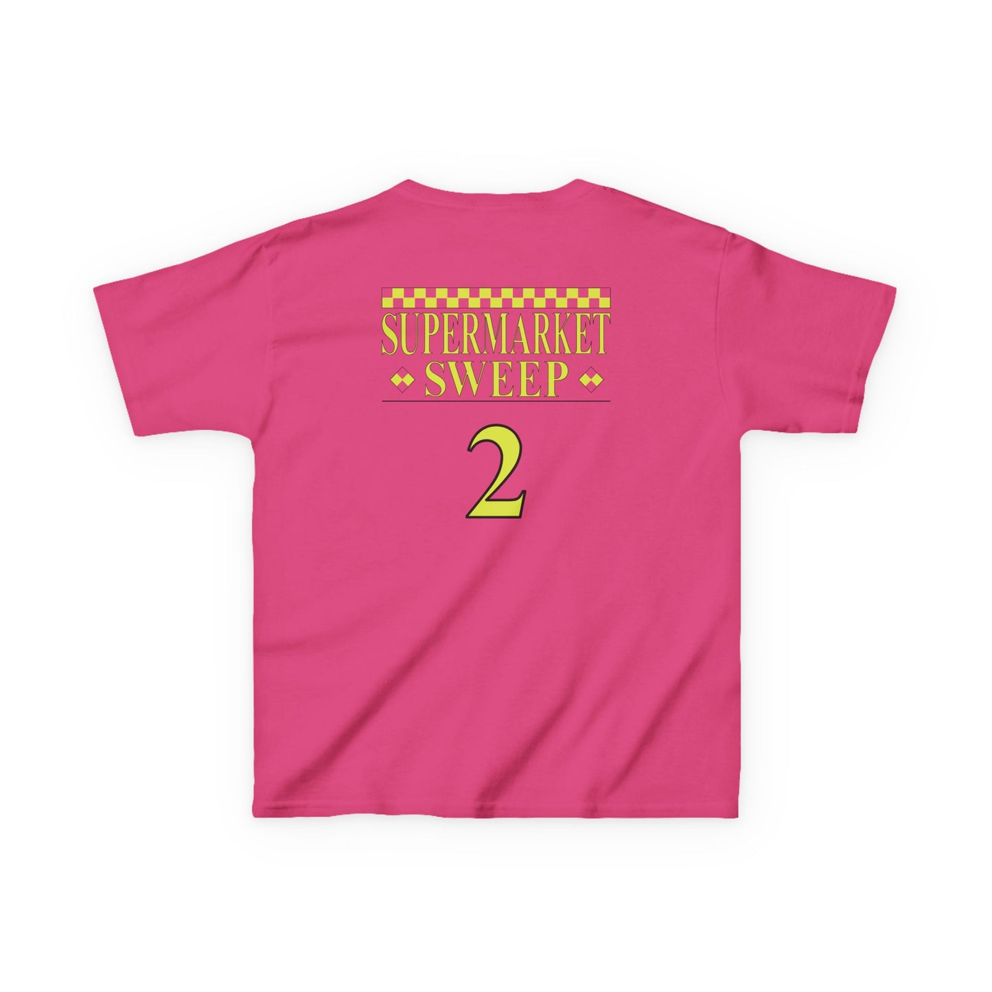 Kids Supermarket Sweep Team 2 Pink T-Shirt
