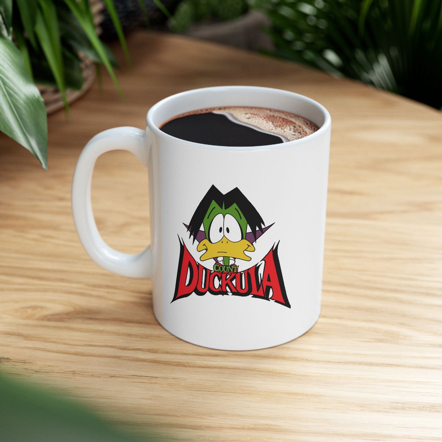 Count Duckula Ceramic Coffee Mug