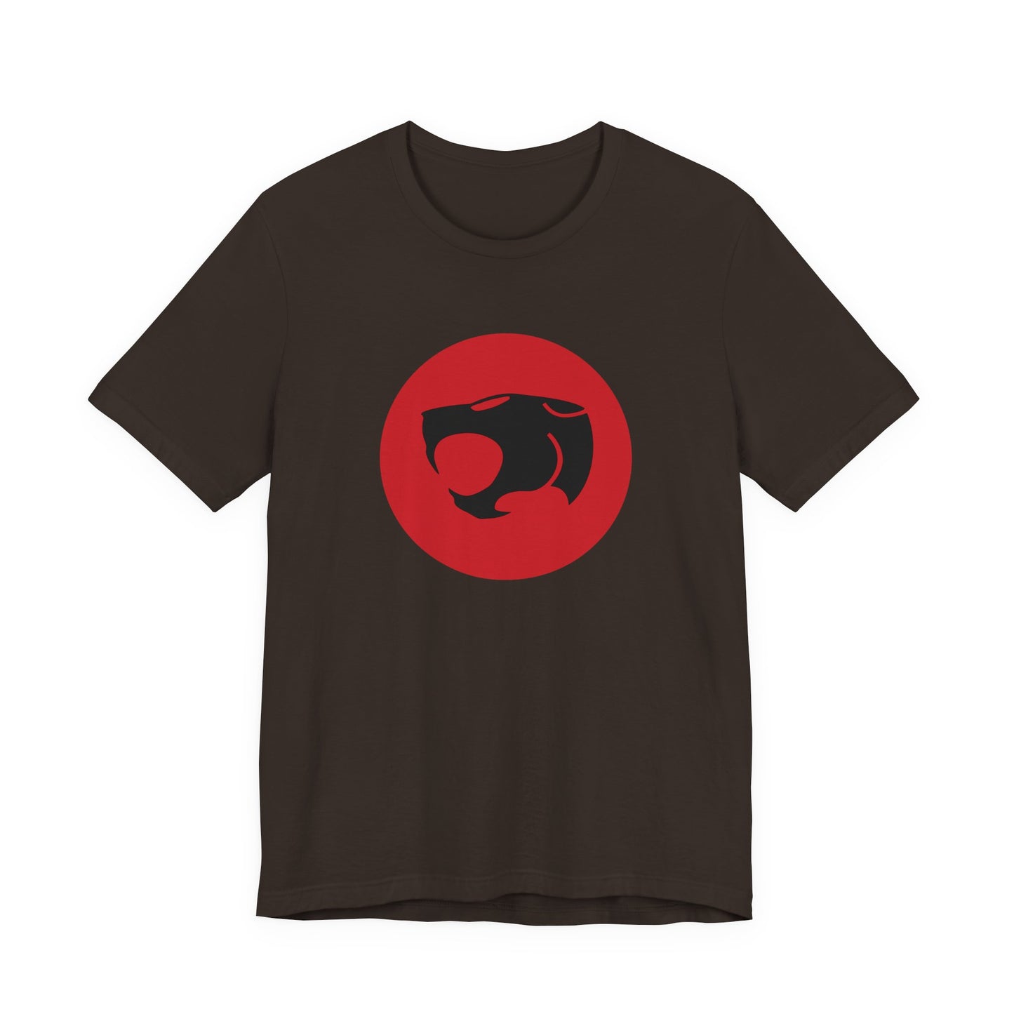 Retro 80's Cat Hero Logo T-Shirt