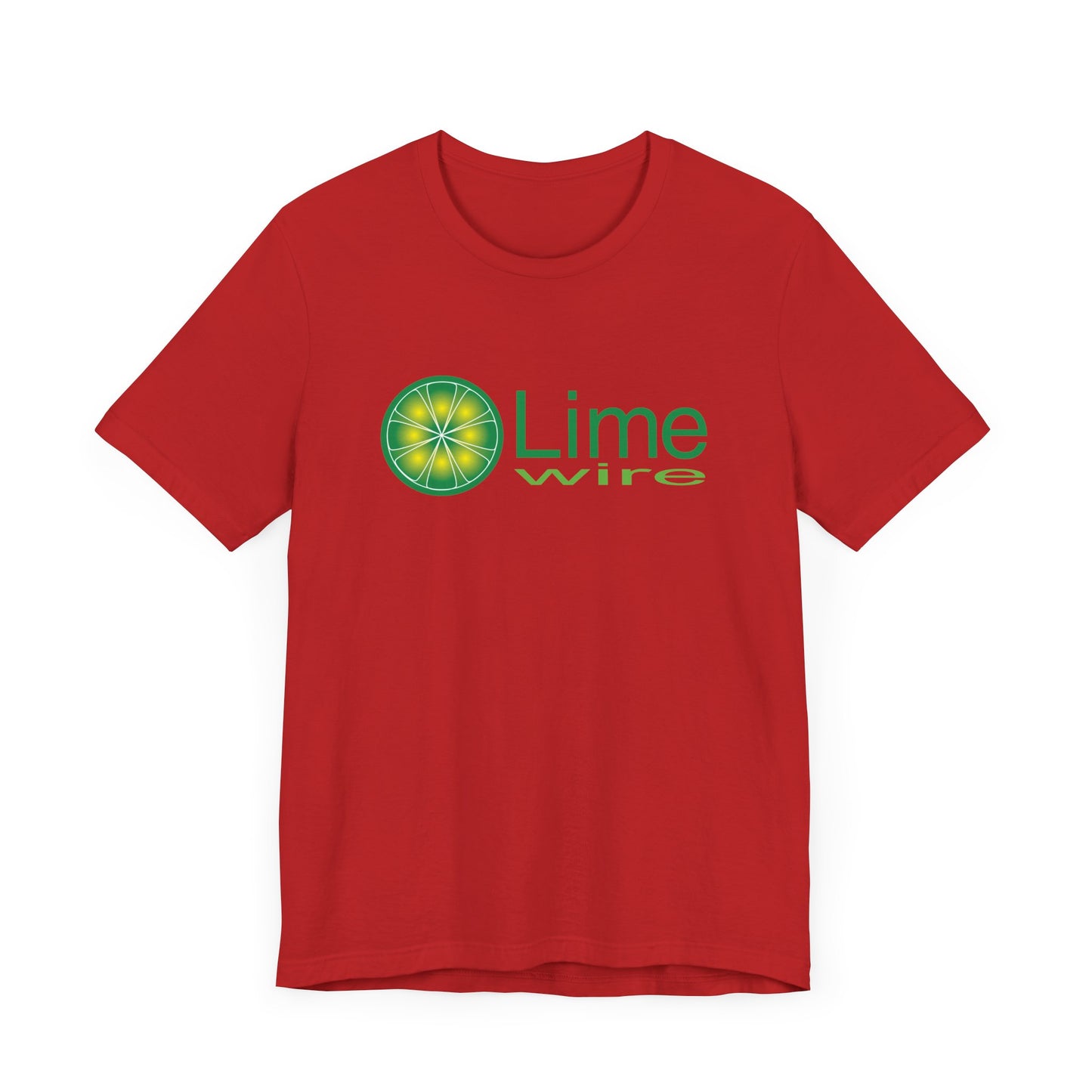 LimeWire Short Sleeve T-Shirt - Nostalgic Tribute to Early File Sharing