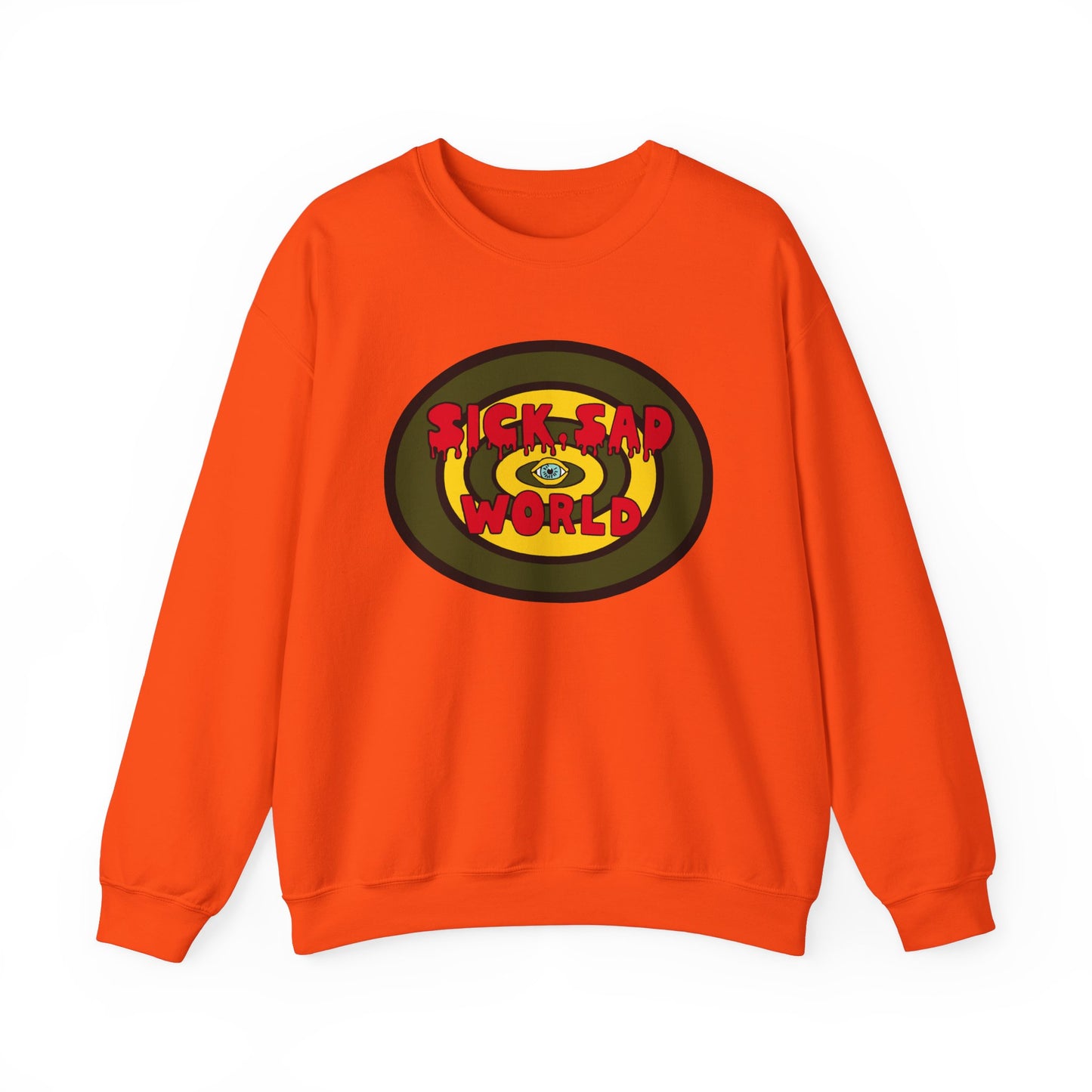 Daria Sick Sad World Crewneck Sweatshirt - 90s Animated Satire at Its Best
