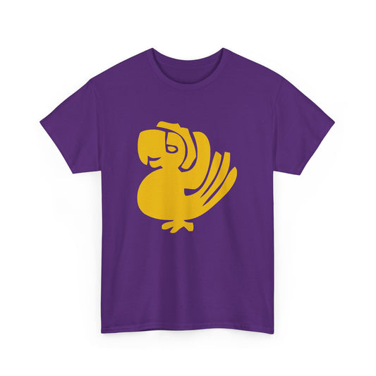 Legends of the Hidden Temple Purple Parrots Short Sleeve Tee Shirt - A 90s Nostalgia Classic