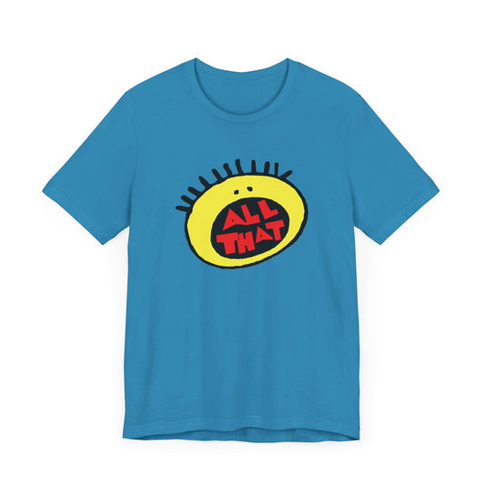 All That Short Sleeve Tee Shirt - A Nostalgic Tribute to 90s Nickelodeon