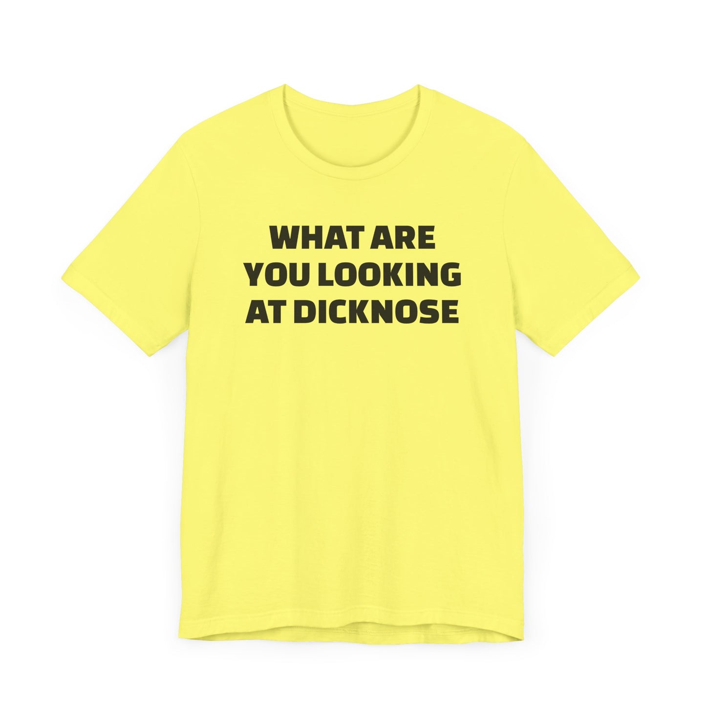 Teen Wolf What Are You Looking At Dicknose Short Sleeve Tee Shirt - A Legendary 80s Movie Tribute