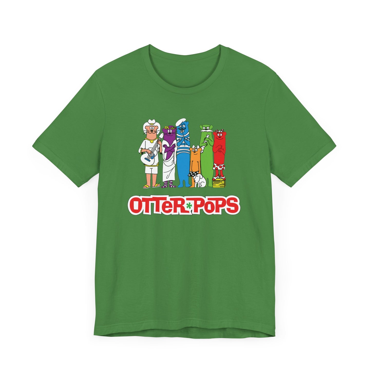 Otter Pops Short Sleeve T-Shirt - 80s Nostalgia Summer Fun
