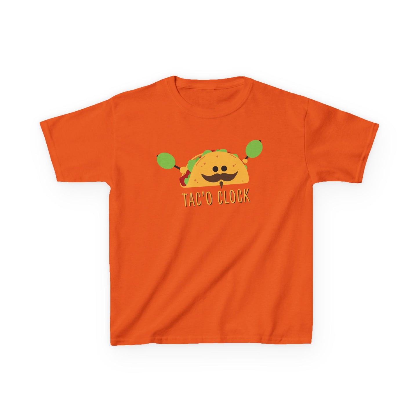 Kids Taco Clock T-Shirt