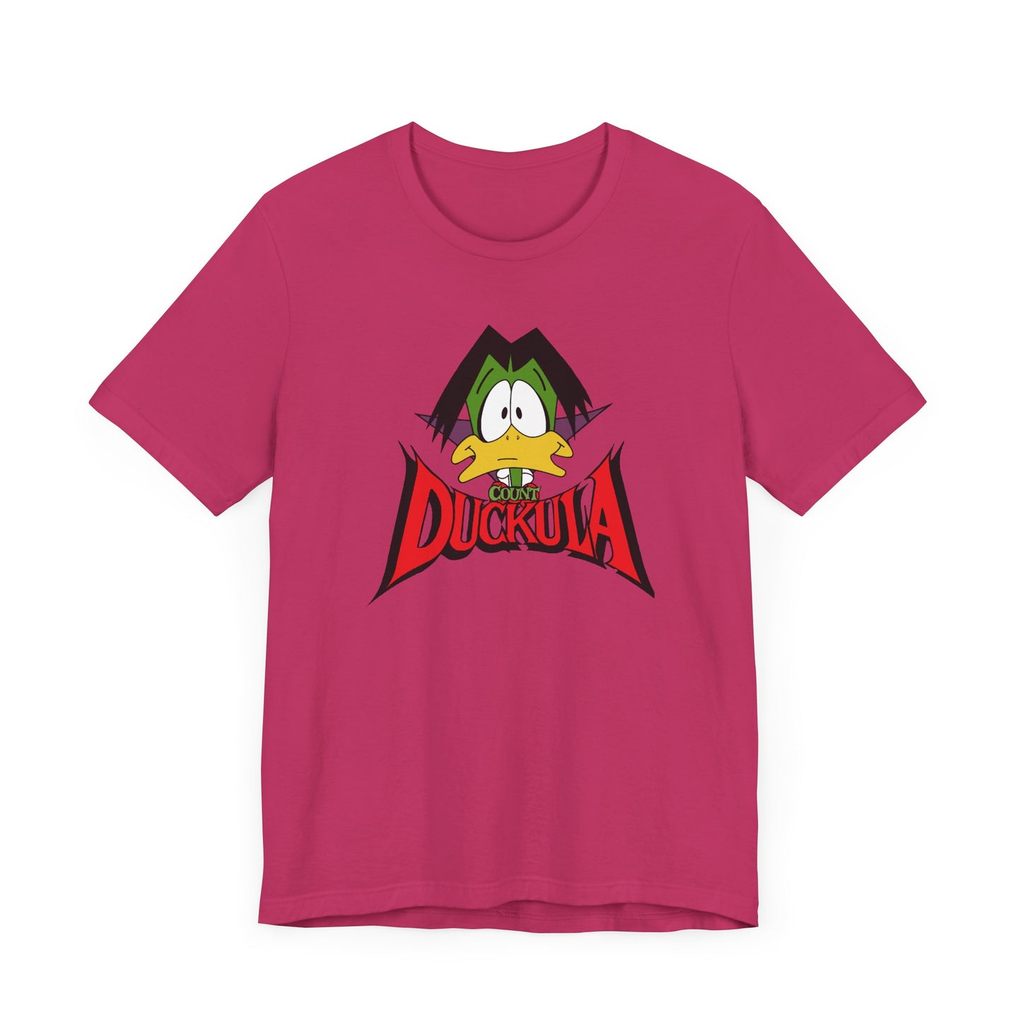 Count Duckula Short Sleeve Tee Shirt - A Nostalgic Nod to Everyone’s Favorite Vampire Duck