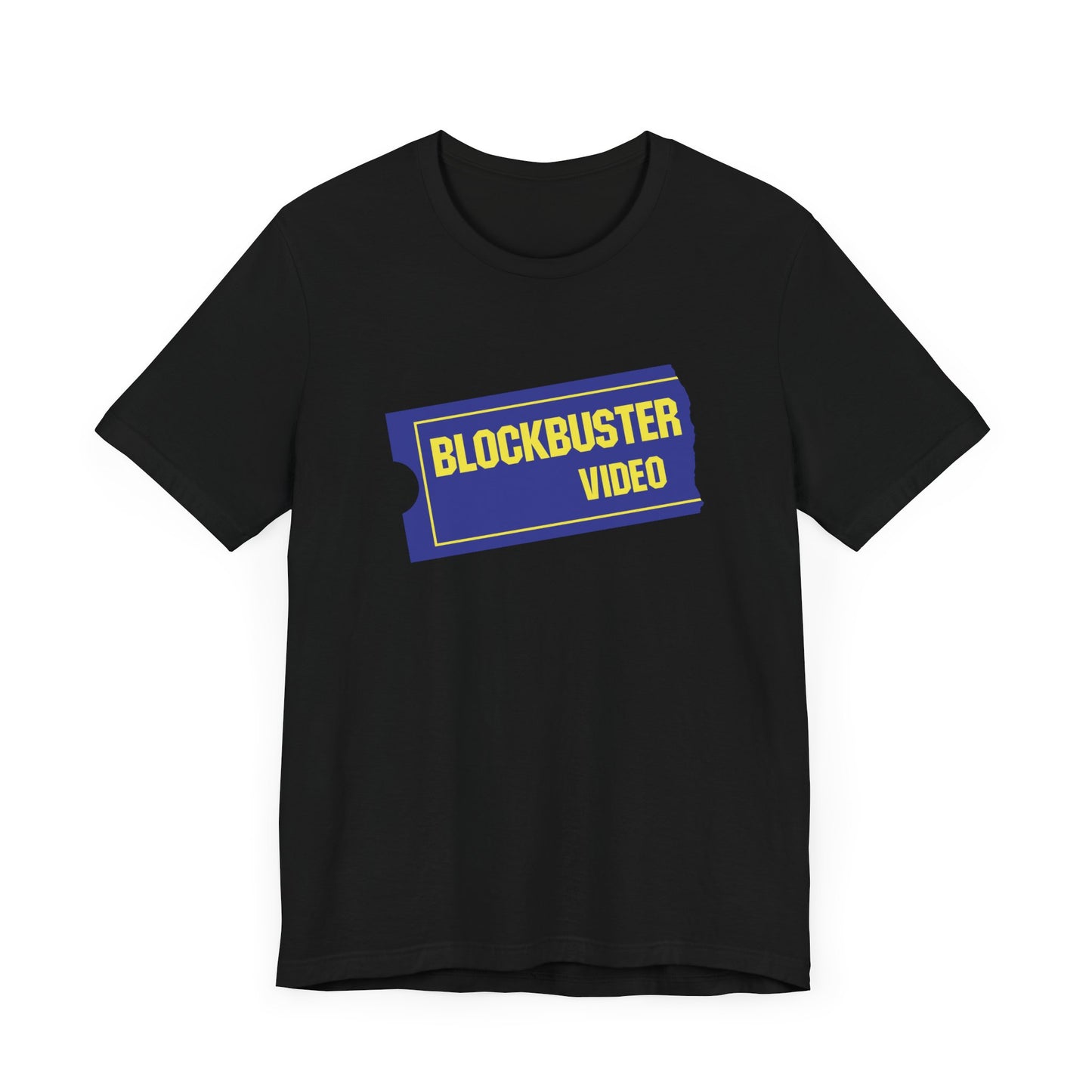 Blockbuster Video Short Sleeve Tee Shirt - A Nostalgic Tribute to Movie Night