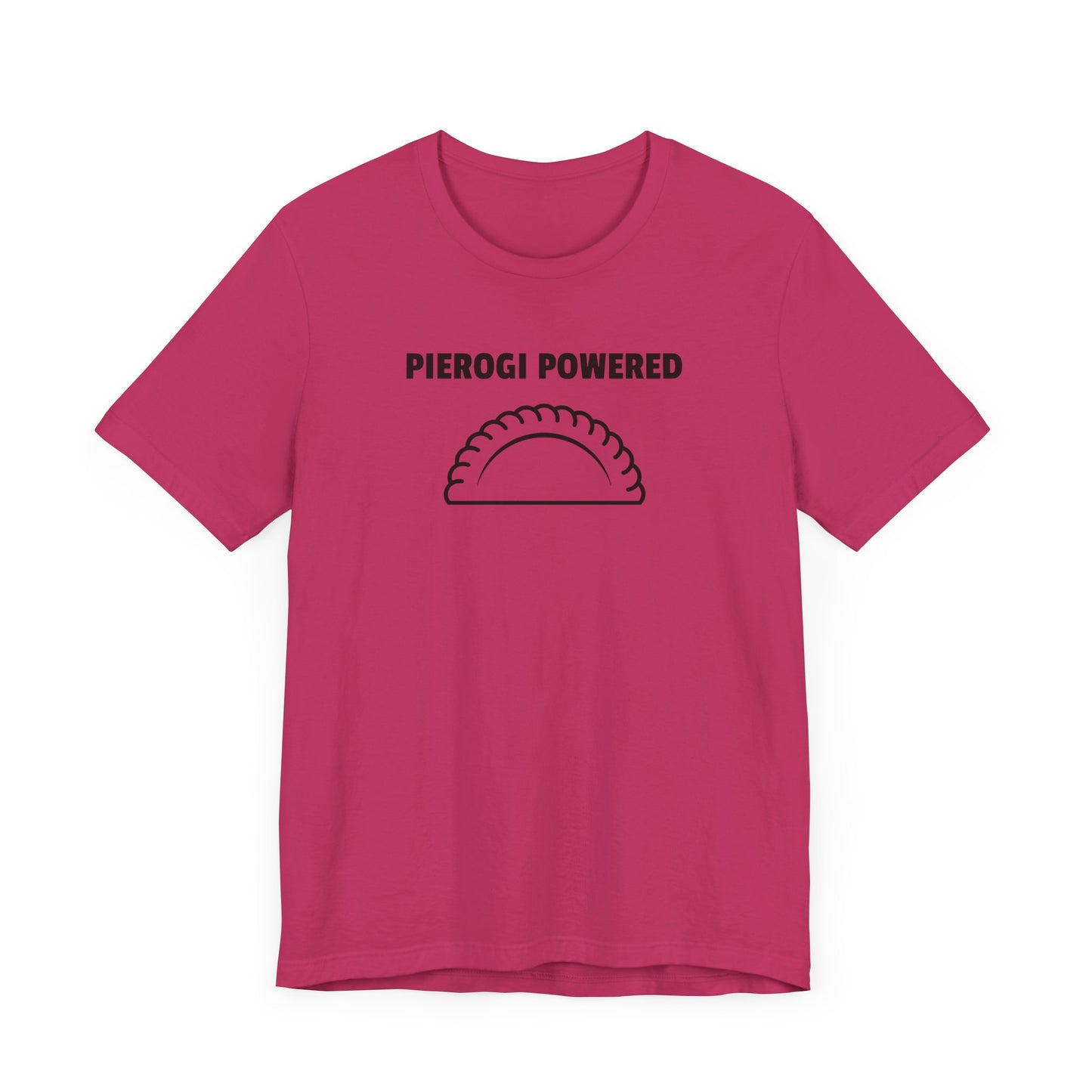 Pierogi Power Pierogi Lover's Short Sleeve Tee Shirt - A Deliciously Bold Statement