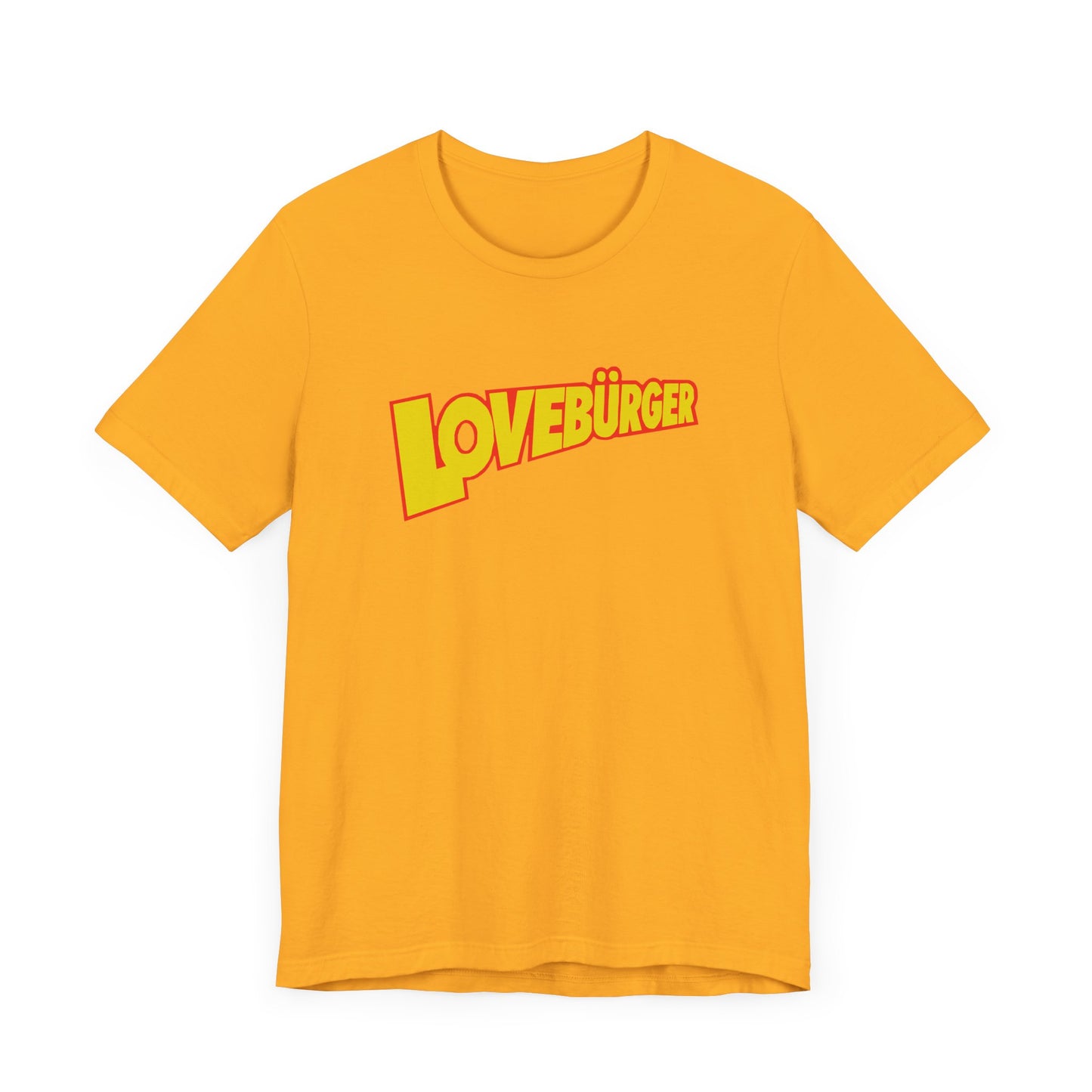 Can’t Hardly Wait Lovebürger Short Sleeve Tee Shirt - A Tribute to 90s Teen Comedy