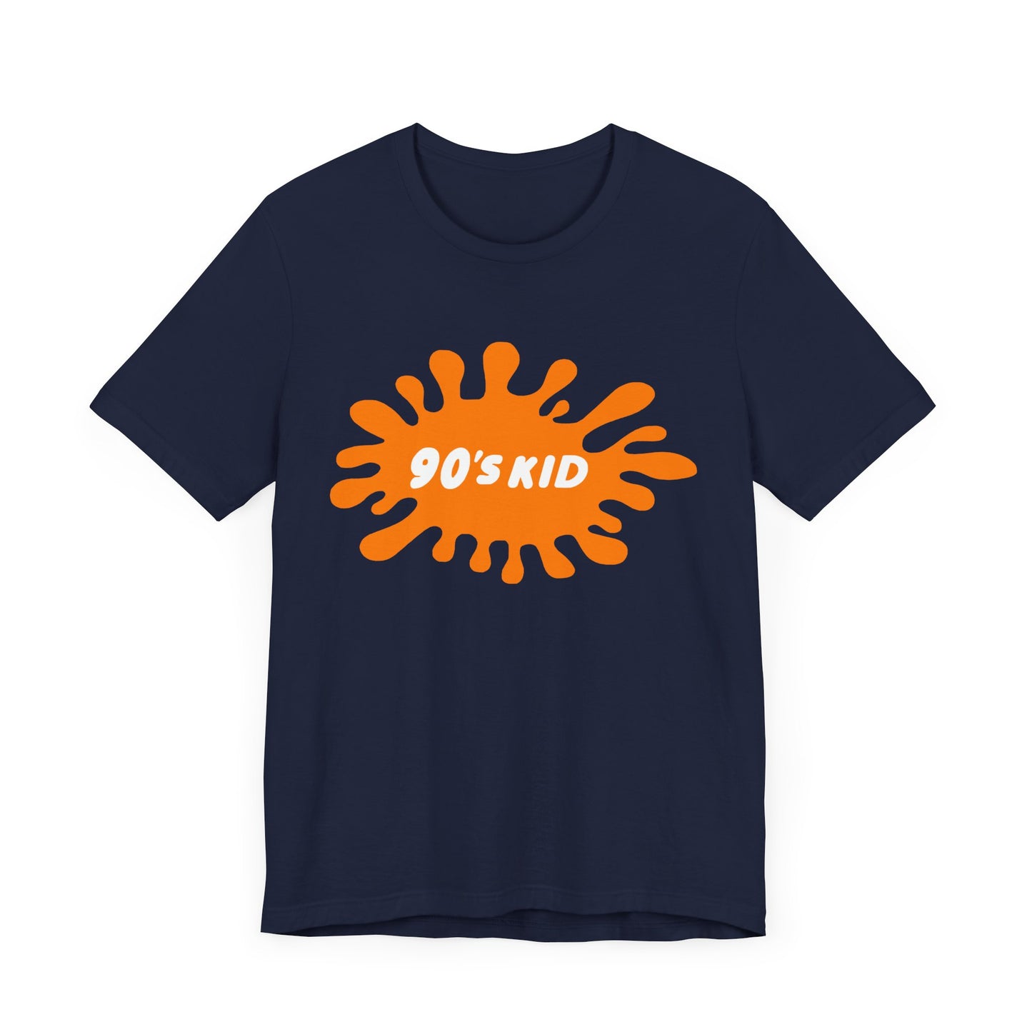 90’s Kid Short Sleeve T-Shirt - Nickelodeon-Inspired Retro Fun