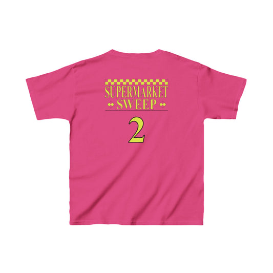 Kids Supermarket Sweep Team 2 Tee Shirt - Nostalgic Fun for the Whole Family