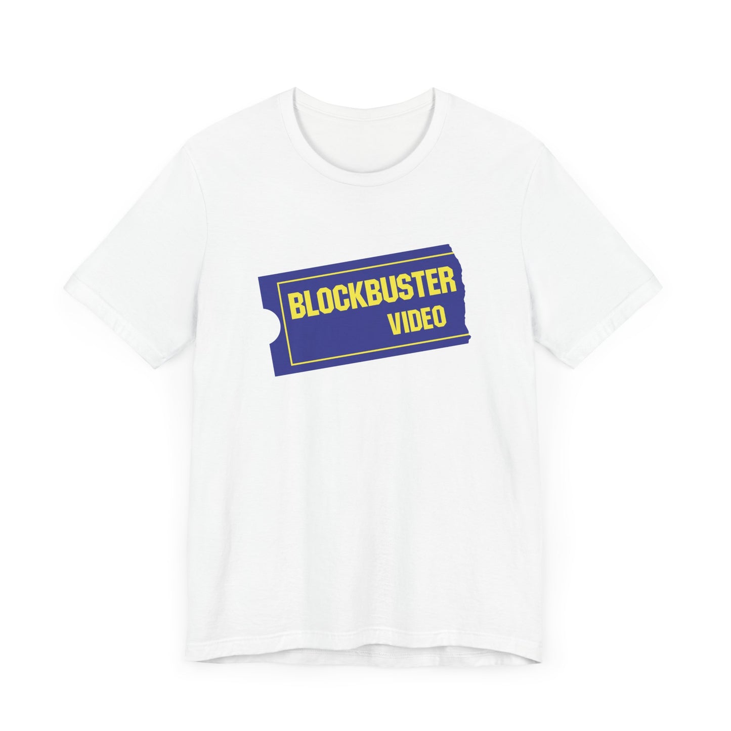 Blockbuster Video Short Sleeve Tee Shirt - A Nostalgic Tribute to Movie Night