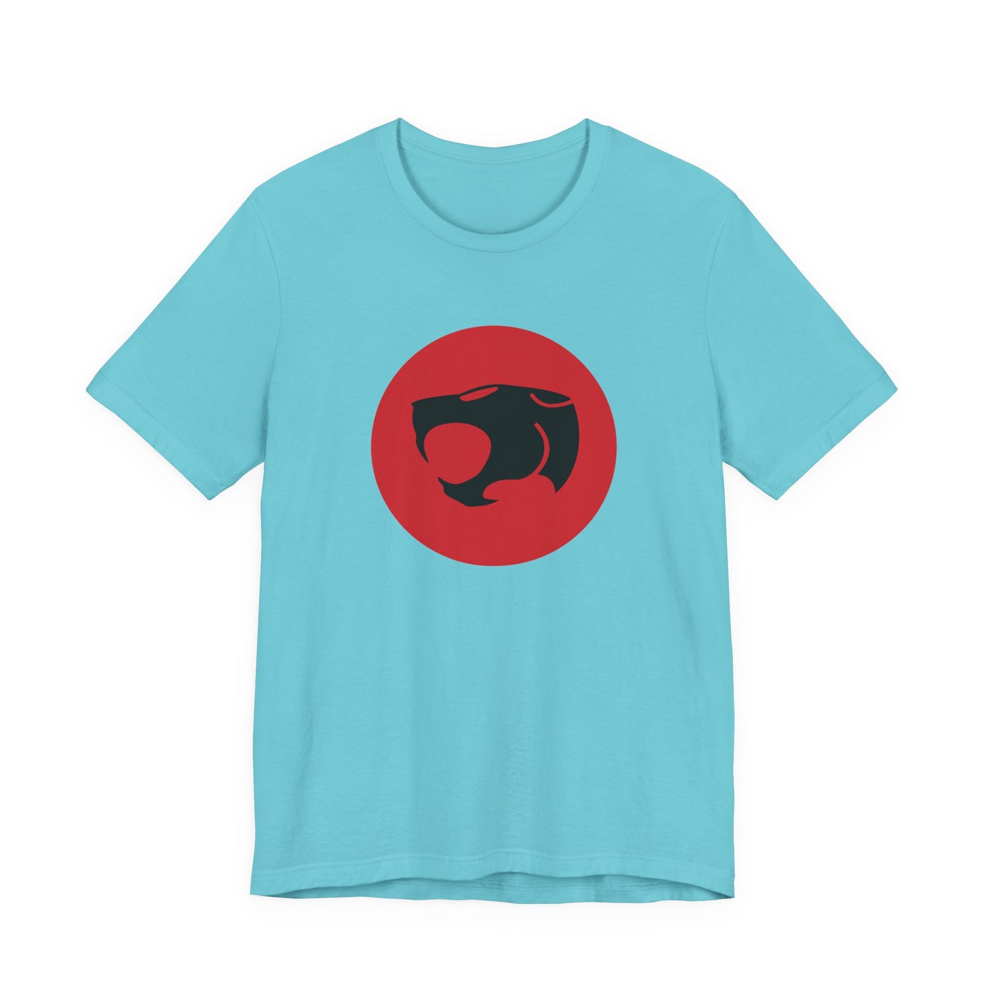 Retro 80's Cat Hero Logo T-Shirt