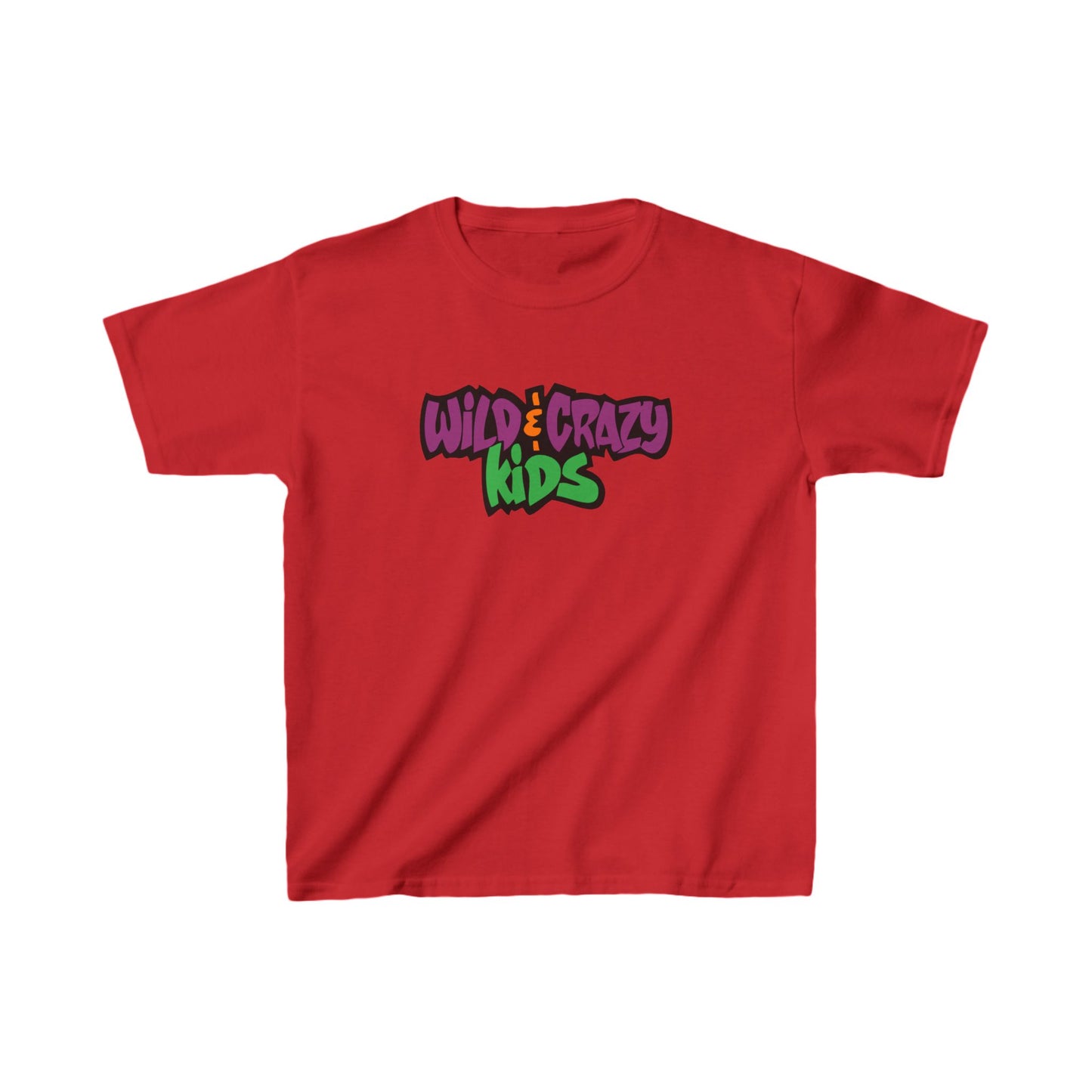 Kids Wild and Crazy Kids Heavy Cotton Tee Shirt - For the Little Adventurers