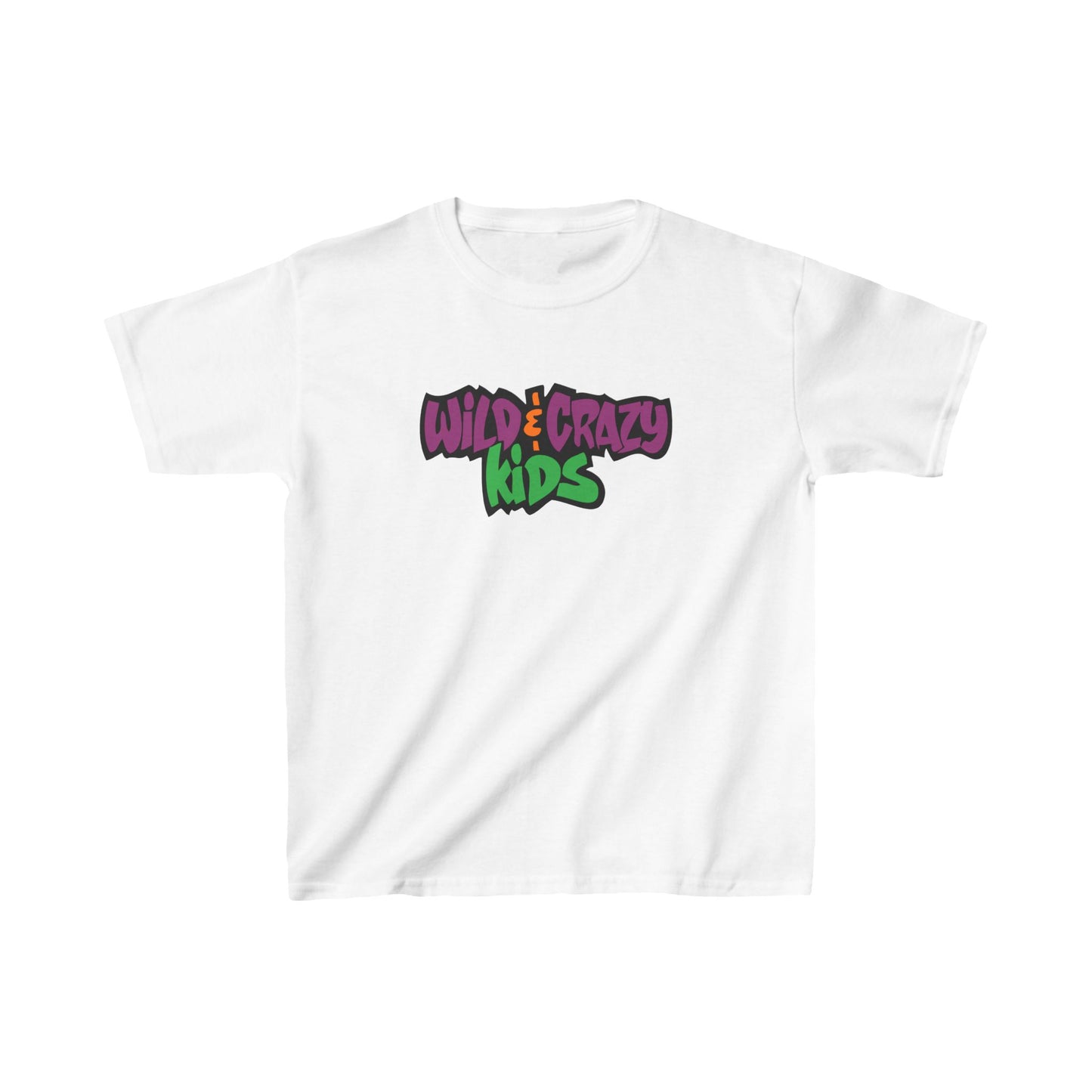 Kids Wild and Crazy Kids Heavy Cotton Tee Shirt - For the Little Adventurers