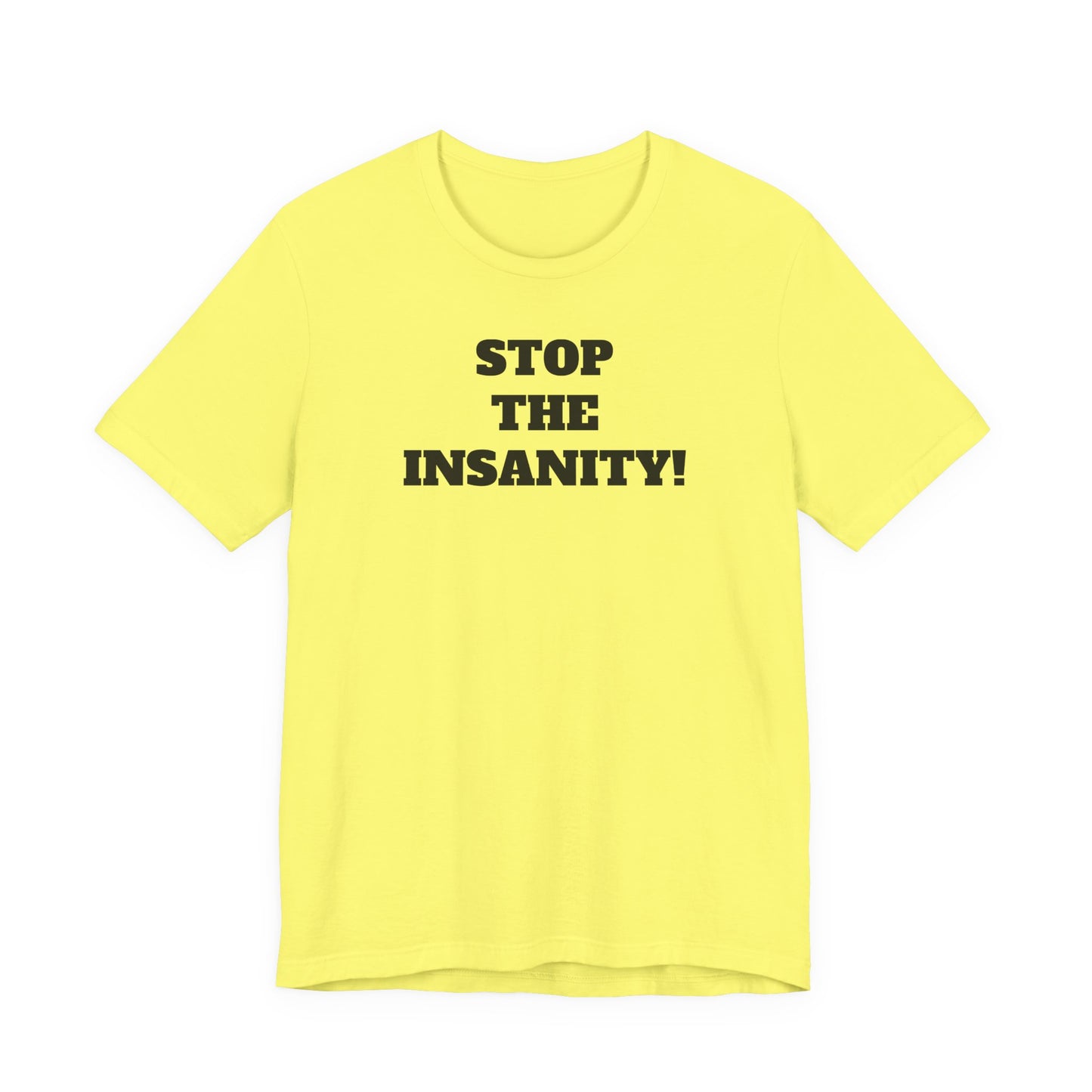 Stop the Insanity T-Shirt
