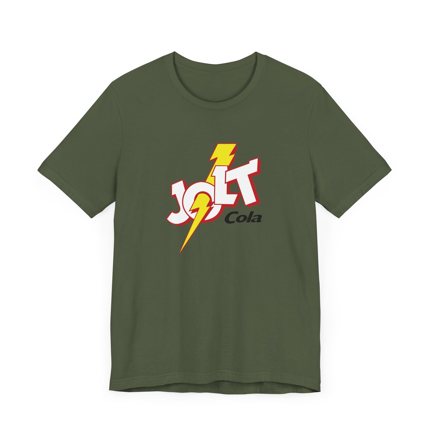 Jolt Cola Short Sleeve Tee Shirt - A Tribute to the Original Energy Boost
