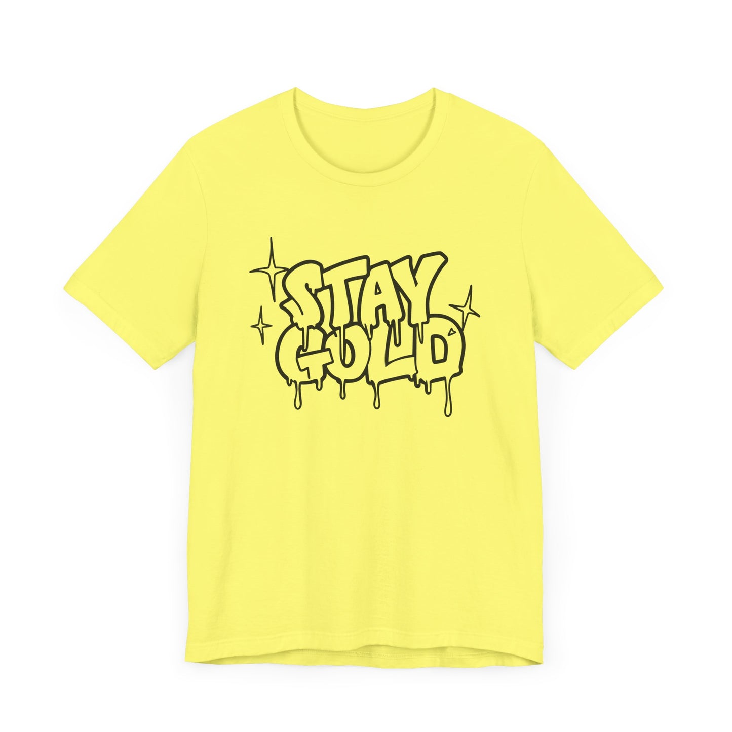 Stay Gold Short Sleeve Tee Shirt - A Classic Literary Tribute