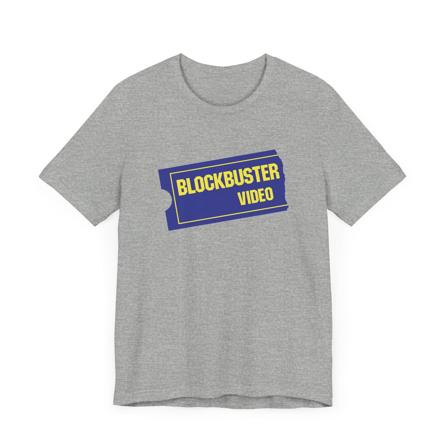 Blockbuster Video Short Sleeve Tee Shirt - A Nostalgic Tribute to Movie Night