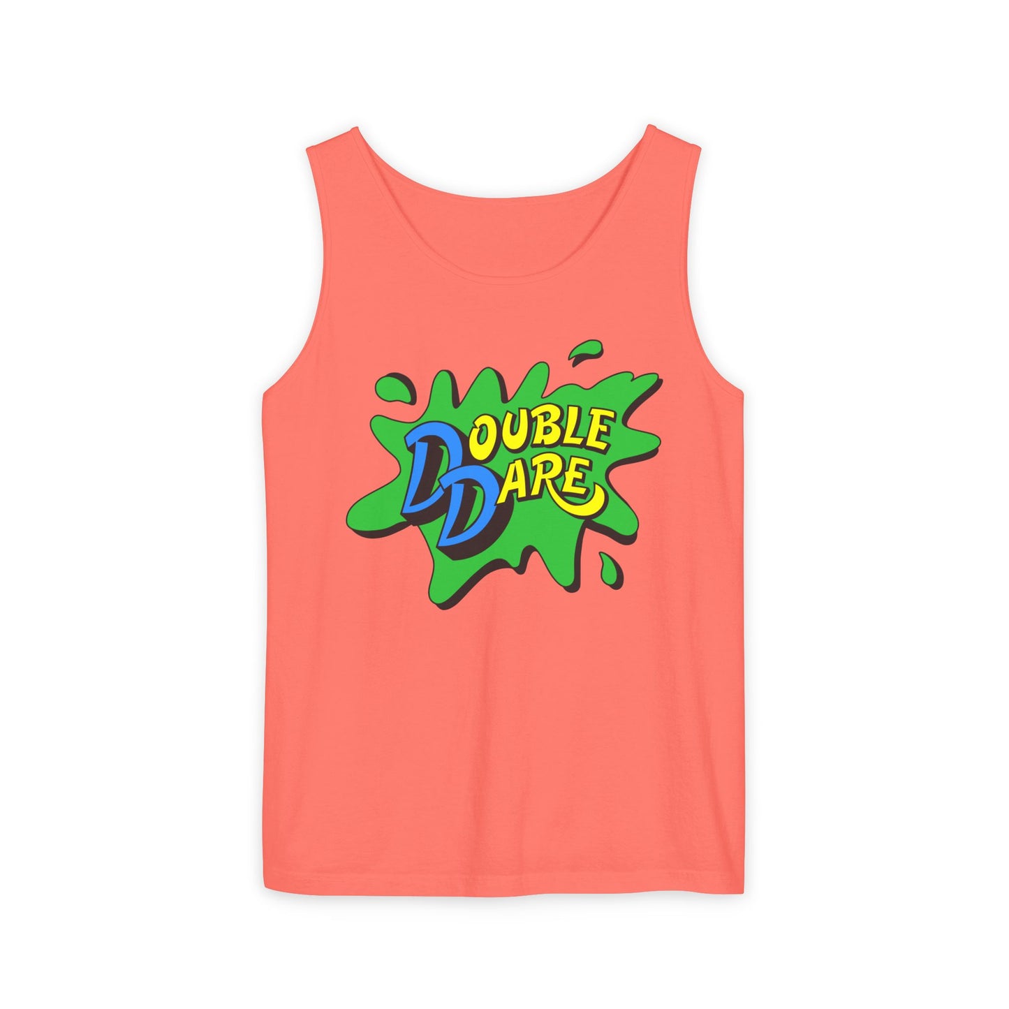 80s 90s Physical Challenge Slime Game Show Logo Tank Top