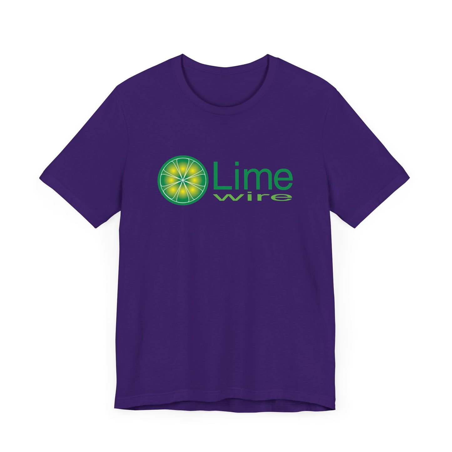 LimeWire Short Sleeve T-Shirt - Nostalgic Tribute to Early File Sharing