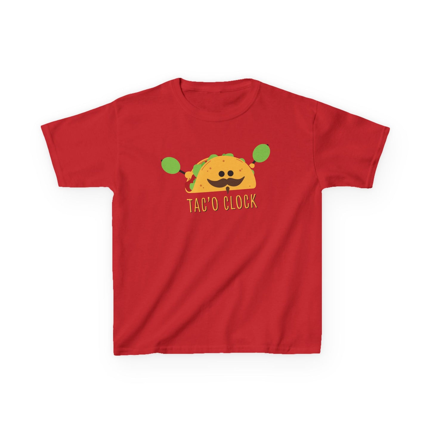 Kids Taco Clock T-Shirt