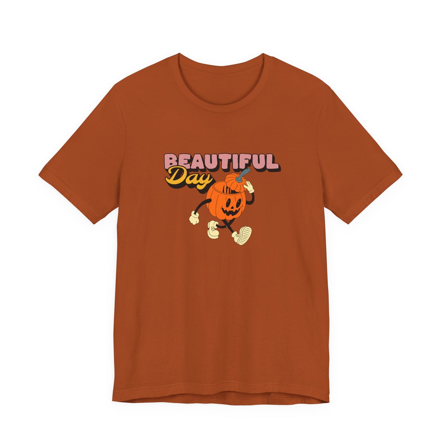 Beautiful Day Halloween Pumpkin T-Shirt
