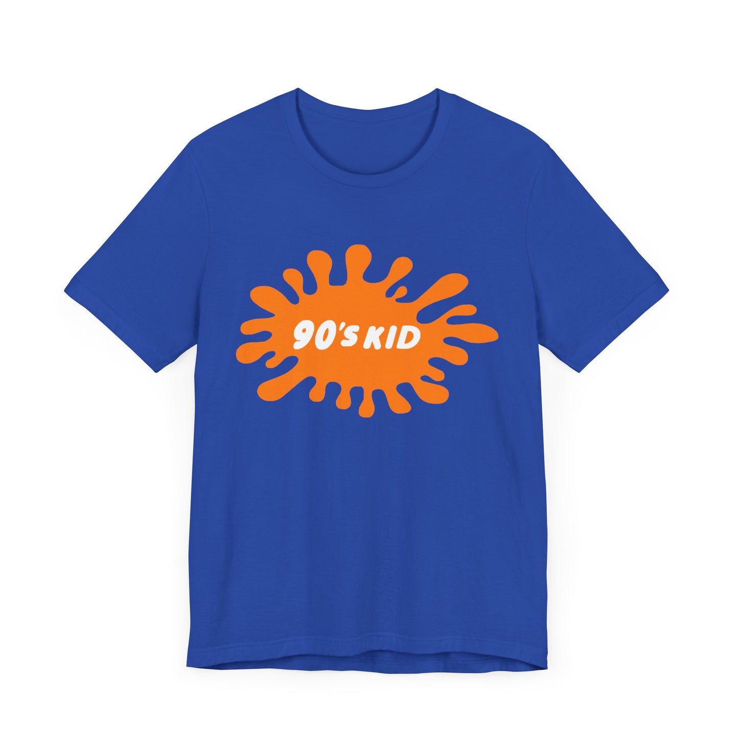90’s Kid Short Sleeve T-Shirt - Nickelodeon-Inspired Retro Fun