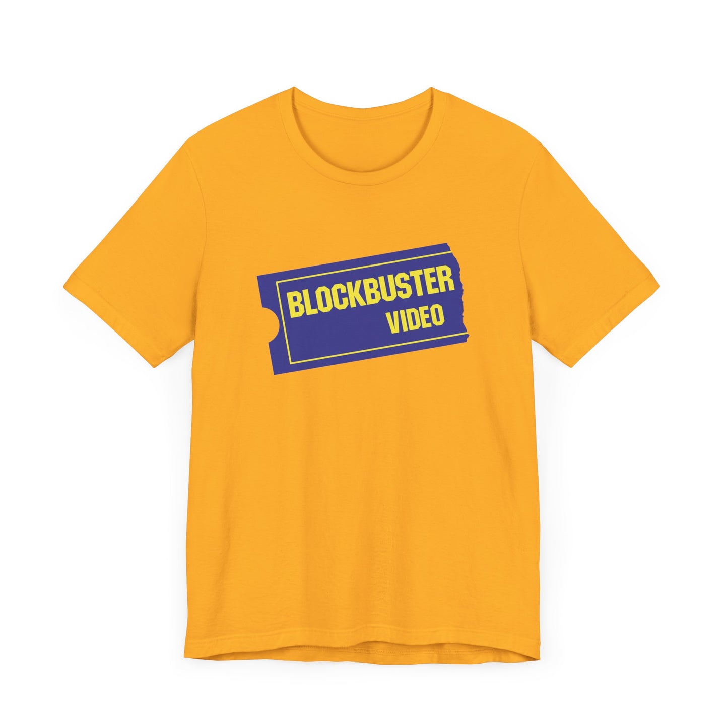 Blockbuster Video Short Sleeve Tee Shirt - A Nostalgic Tribute to Movie Night